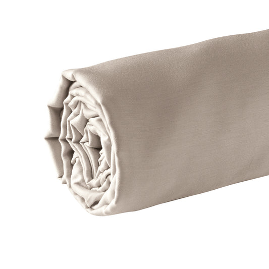 <p>Drap-housse satin de coton - Taupe</p>