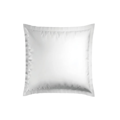 Pillowcase cotton satin - Reine de nuit Grey / White
