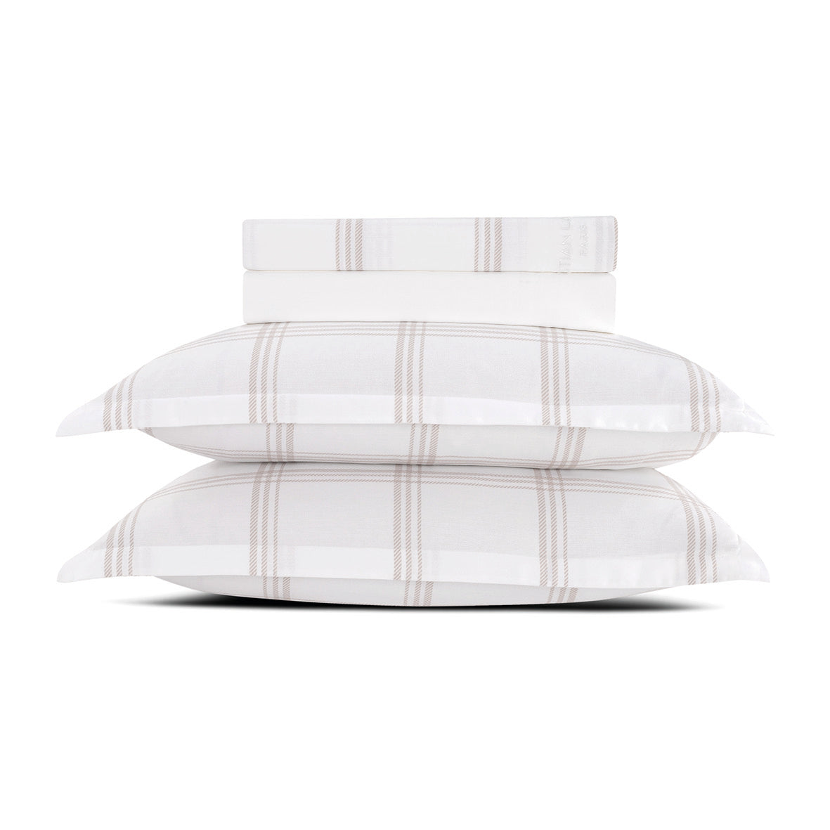 Sheet set cotton satin - Apolline Taupe