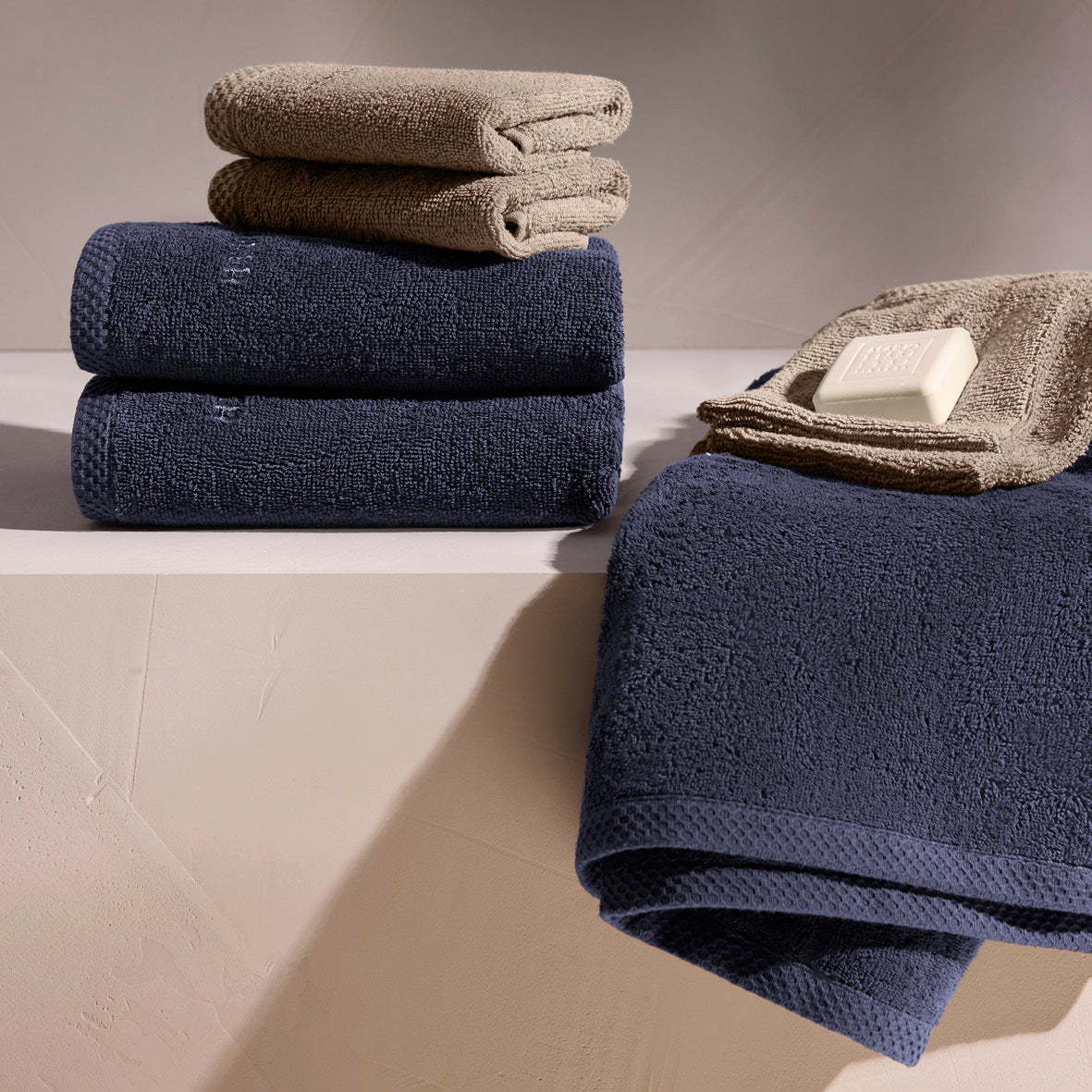 <p>Gant de toilette coton peigné LT - Oasis - 6 x (15 x 21 cm)</p>