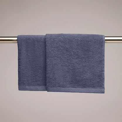 Kitchen towel combed cotton LT - Oasis - 2 x (45 x 45 cm) Blue grey