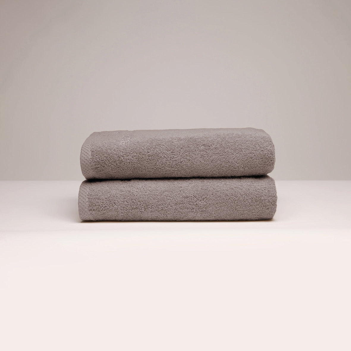 Hand towel combed cotton LT - Oasis - 2 x (50 x 100 cm) Brown