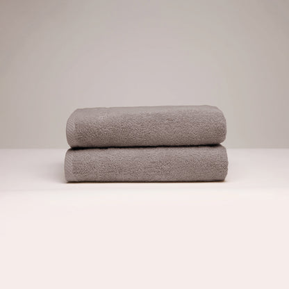 Hand towel combed cotton LT - Oasis - 2 x (50 x 100 cm) Brown