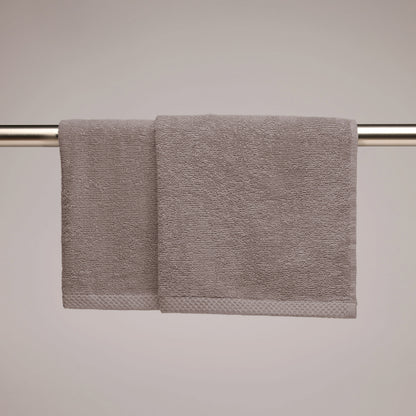 Kitchen towel combed cotton LT - Oasis - 2 x (45 x 45 cm) Brown