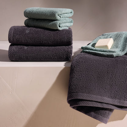 Complete bath linen set combed cotton LT - Oasis - 5 pieces