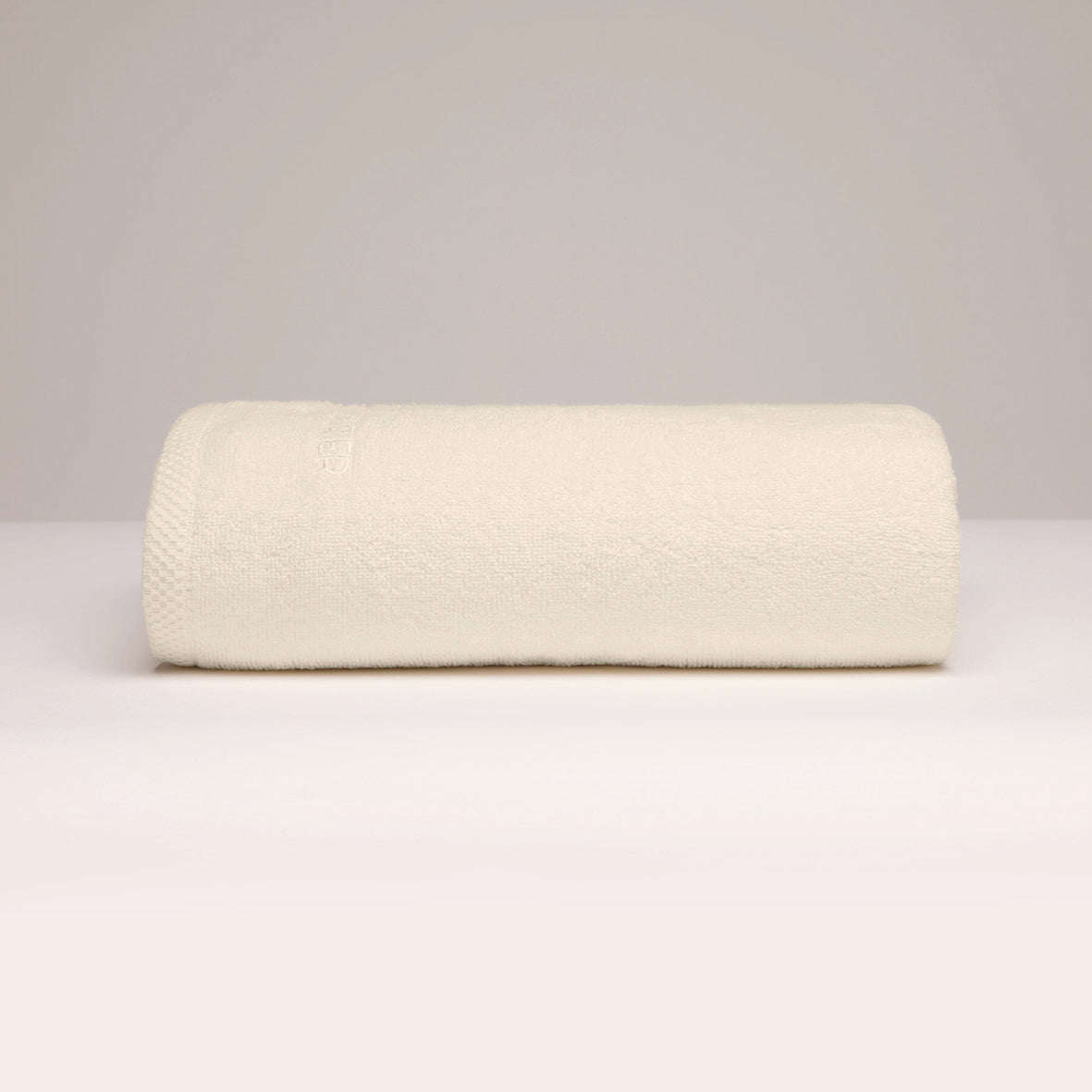 Bath towel combed cotton LT - Oasis - 100 x 150 cm Ivory