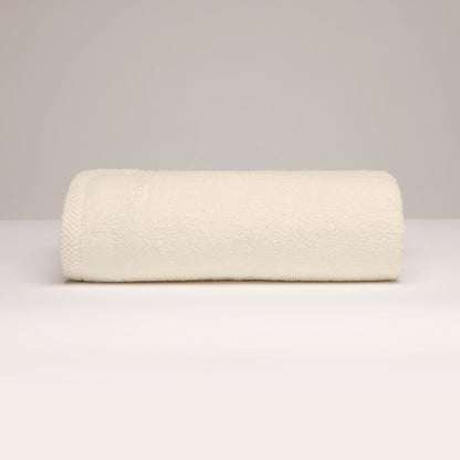 Bath towel combed cotton LT - Oasis - 100 x 150 cm Ivory