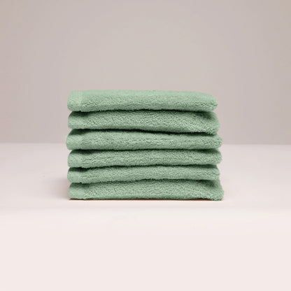 <p>Gant de toilette coton peigné LT - Oasis - 6 x (15 x 21 cm)</p>