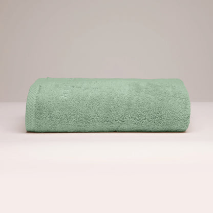 Bath towel combed cotton LT - Oasis - 100 x 150 cm Sage green