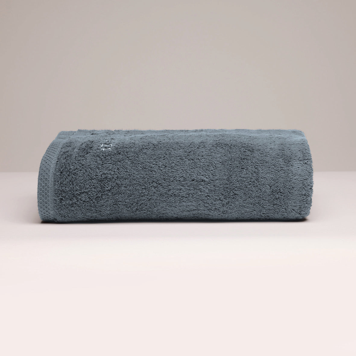 Bath towel combed cotton LT - Oasis - 100 x 150 cm Prussian blue