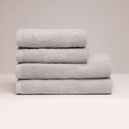 Hand towel + bath towel combed cotton LT - Oasis - 2 x (50 x 100 cm) + 2 x (70 x 140 cm) Sand