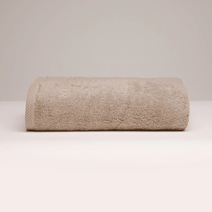 Bath towel combed cotton LT - Oasis - 100 x 150 cm Taupe