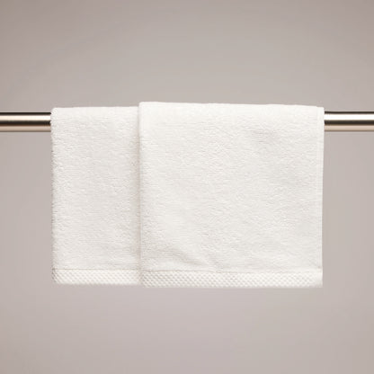 Kitchen towel combed cotton LT - Oasis - 2 x (45 x 45 cm) White
