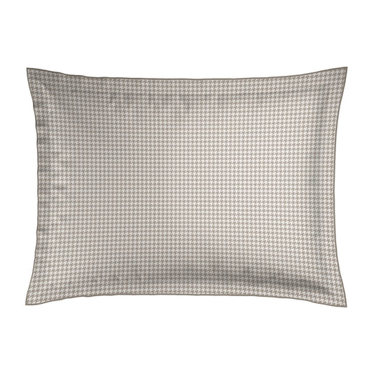 <p>Taie d'oreiller satin de coton - Gallina Taupe</p>