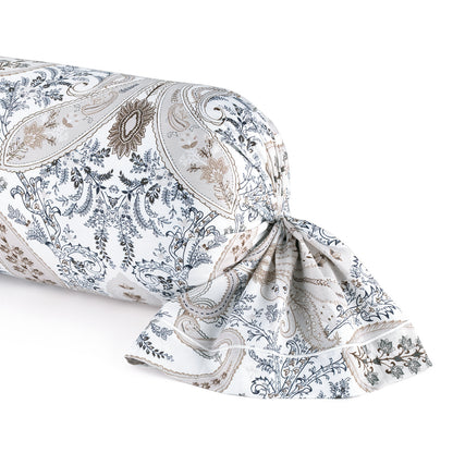 Pillowcase cotton satin - Palais oriental Taupe 43 x 210 cm