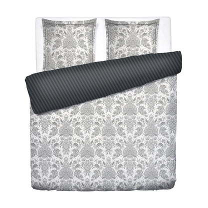 Duvet cover + pillowcase cotton satin - Élégance persane Beige