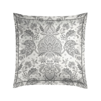 Pillowcase cotton satin - Élégance persane Beige 2 x (63 x 63 cm)