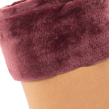 <p>Plaid en polaire -  Bordeaux -130 x 160 cm</p>