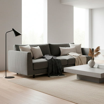 Woven plaid - Pied de poule Black / Dark grey - 130 x 170 cm