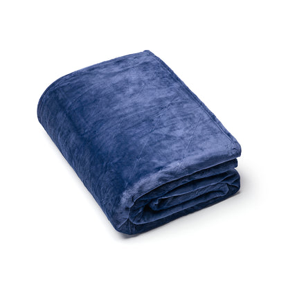 Fleece plaid - Diamond Dark blue