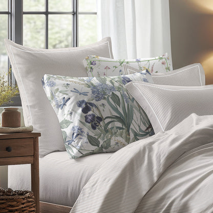 Duvet cover + pillowcase(s) cotton percale - Aix-Marseille Taupe