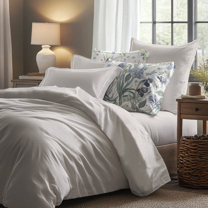 Sheet set cotton percale - Aix-Marseille Taupe