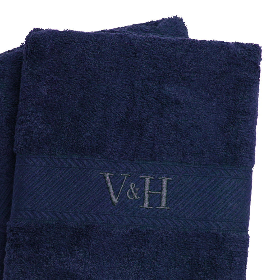 Hand towel combed cotton - Nuage - 2 x (50 x 100 cm)