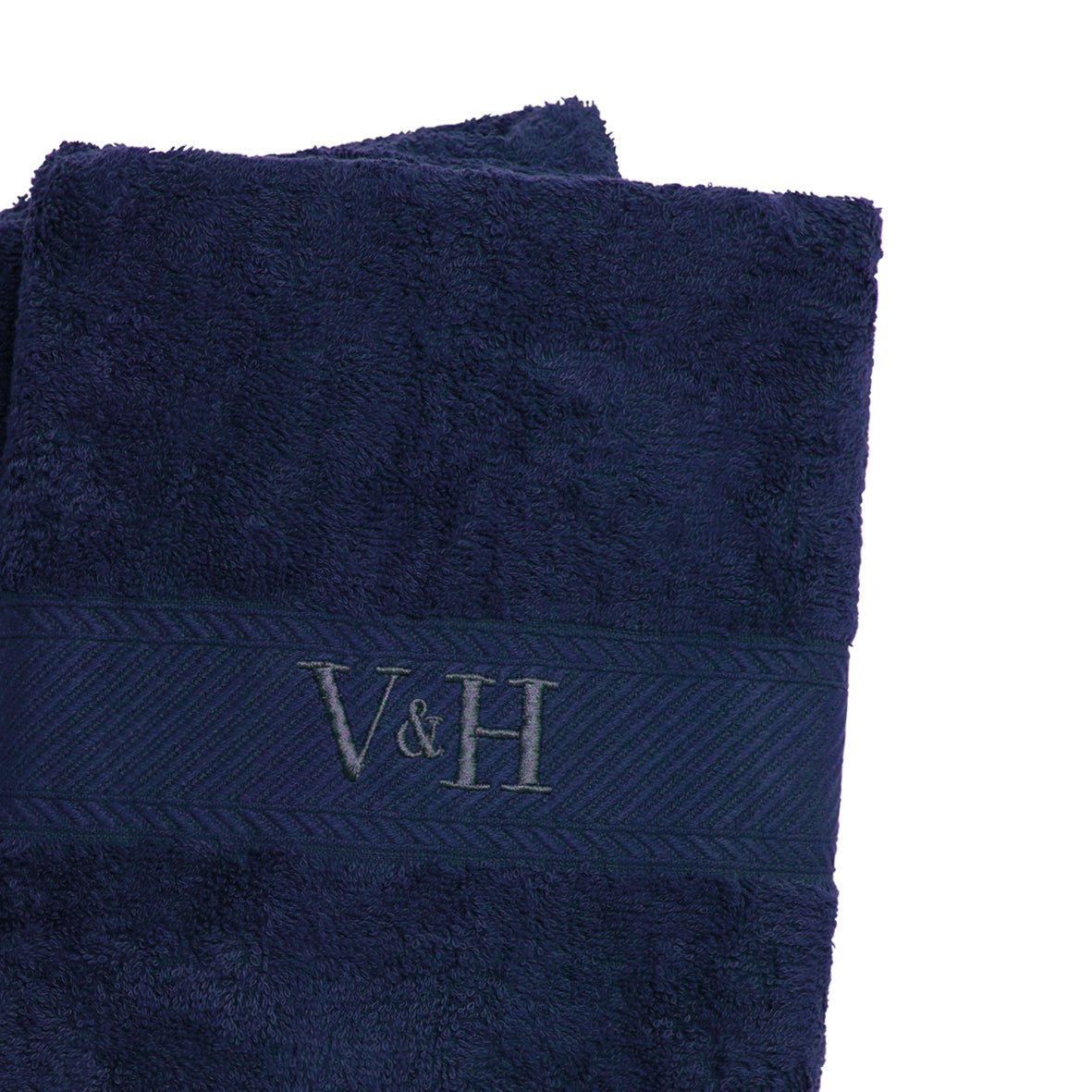 Bath towel combed cotton - Nuage - 2 x (70 x 140 cm)