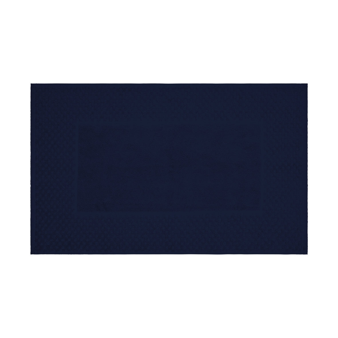Bath mat cotton - 50 x 70 cm Navy blue