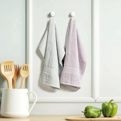 Kitchen towel combed cotton - Nuage - 2 x (45 x 45 cm)