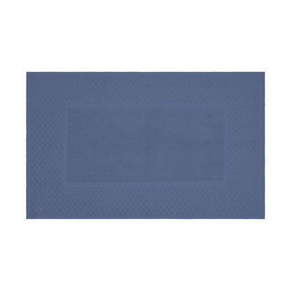 Bath mat cotton - 50 x 70 cm Blue grey
