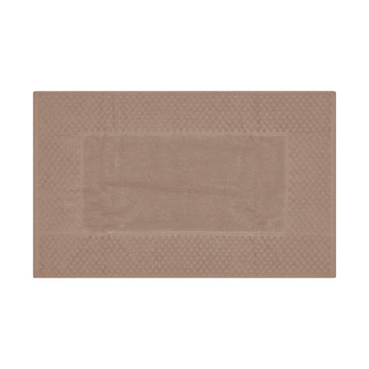 Bath mat cotton - 50 x 70 cm Brown