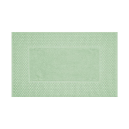 Bath mat cotton - 50 x 70 cm Meadow green