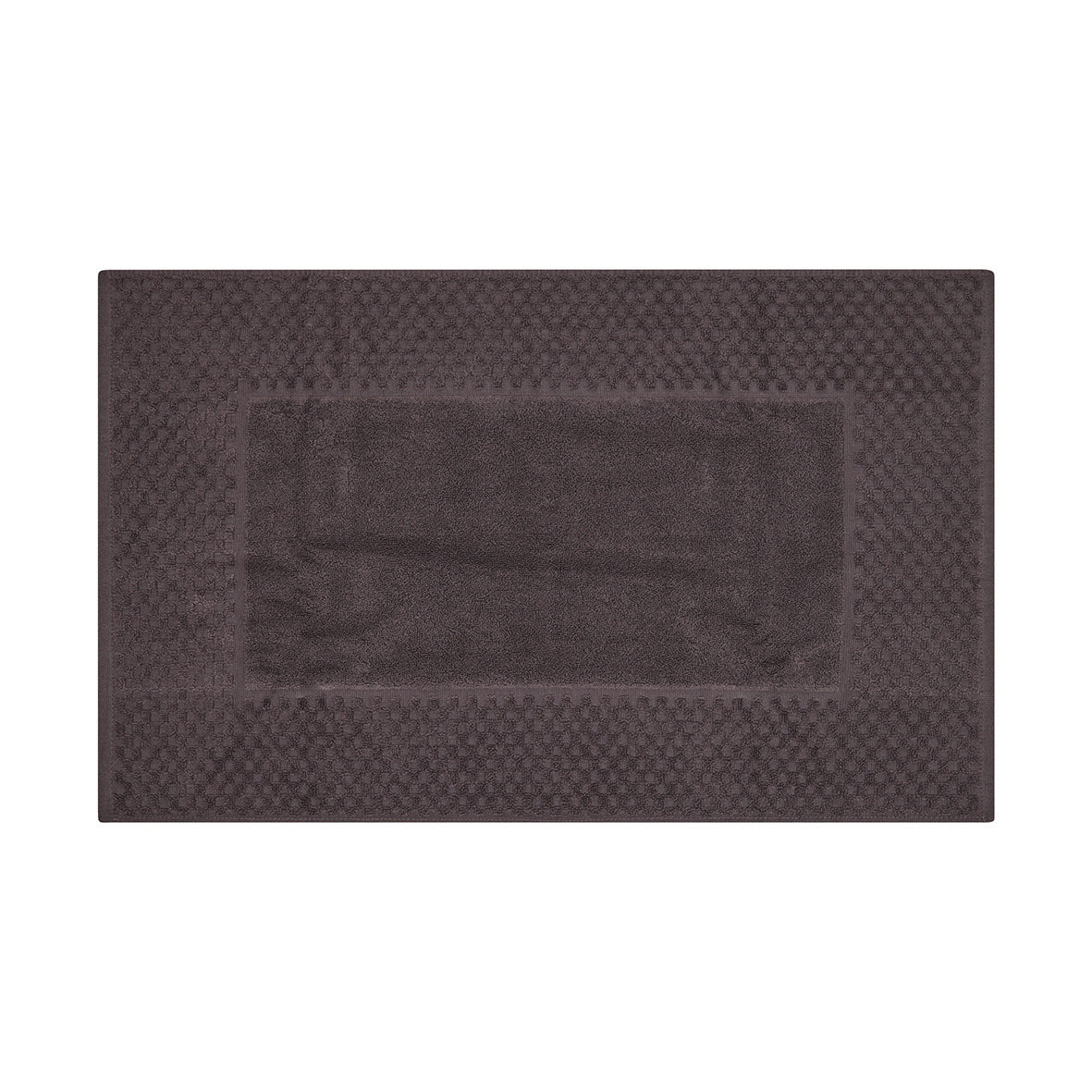 Bath mat cotton - 50 x 70 cm Dark grey