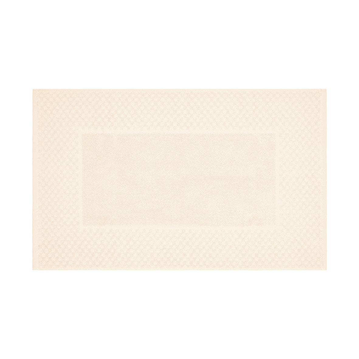 Bath mat cotton - 60 x 100 cm Ivory
