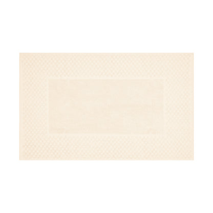 Bath mat cotton - 60 x 100 cm Ivory