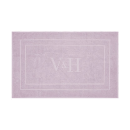 Bath mat cotton - 60 x 100 cm Lila