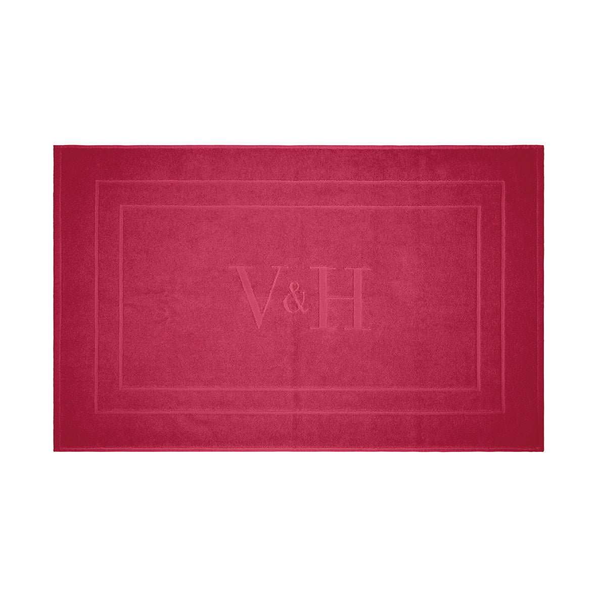 Bath mat cotton - 60 x 100 cm Blush pink