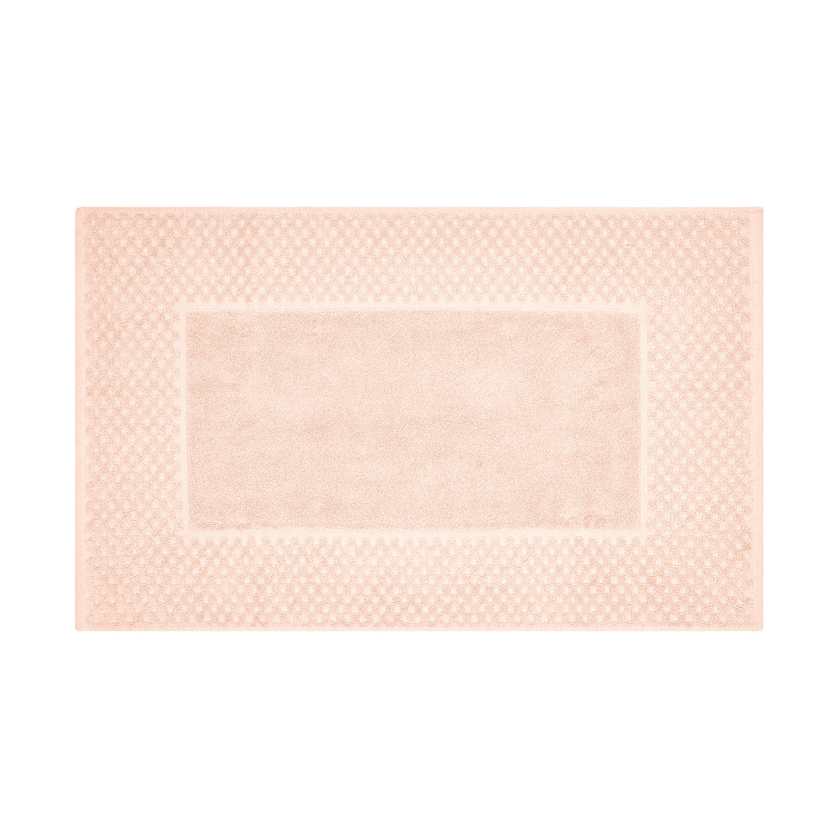 Bath mat cotton - 50 x 70 cm Salmon pink