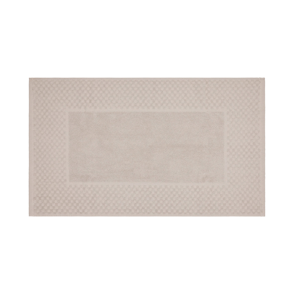 Bath mat cotton - 50 x 70 cm Sand