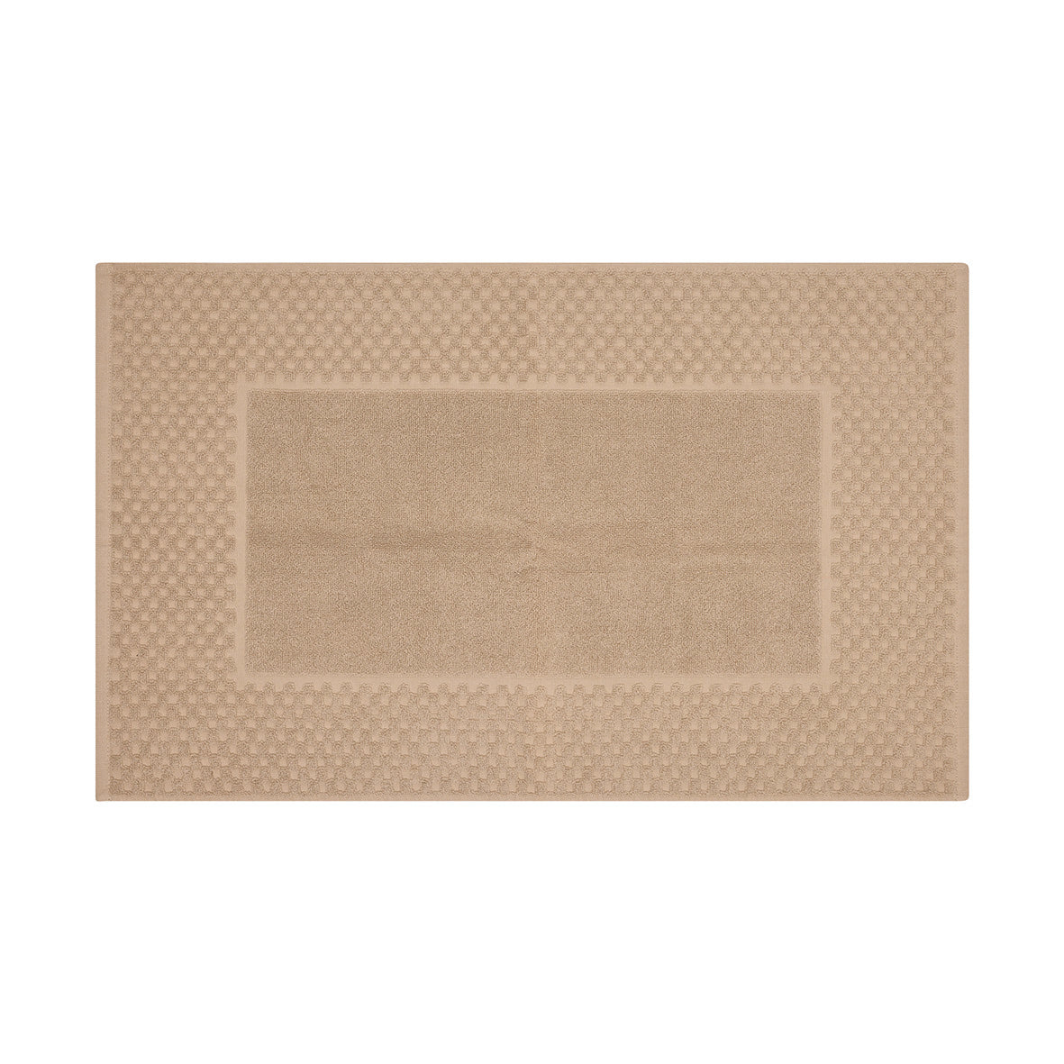 Bath mat cotton - 50 x 70 cm Taupe