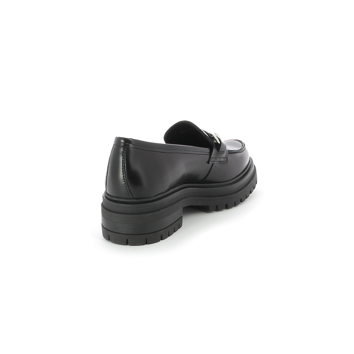 Mocassins en cuir Givre Noir