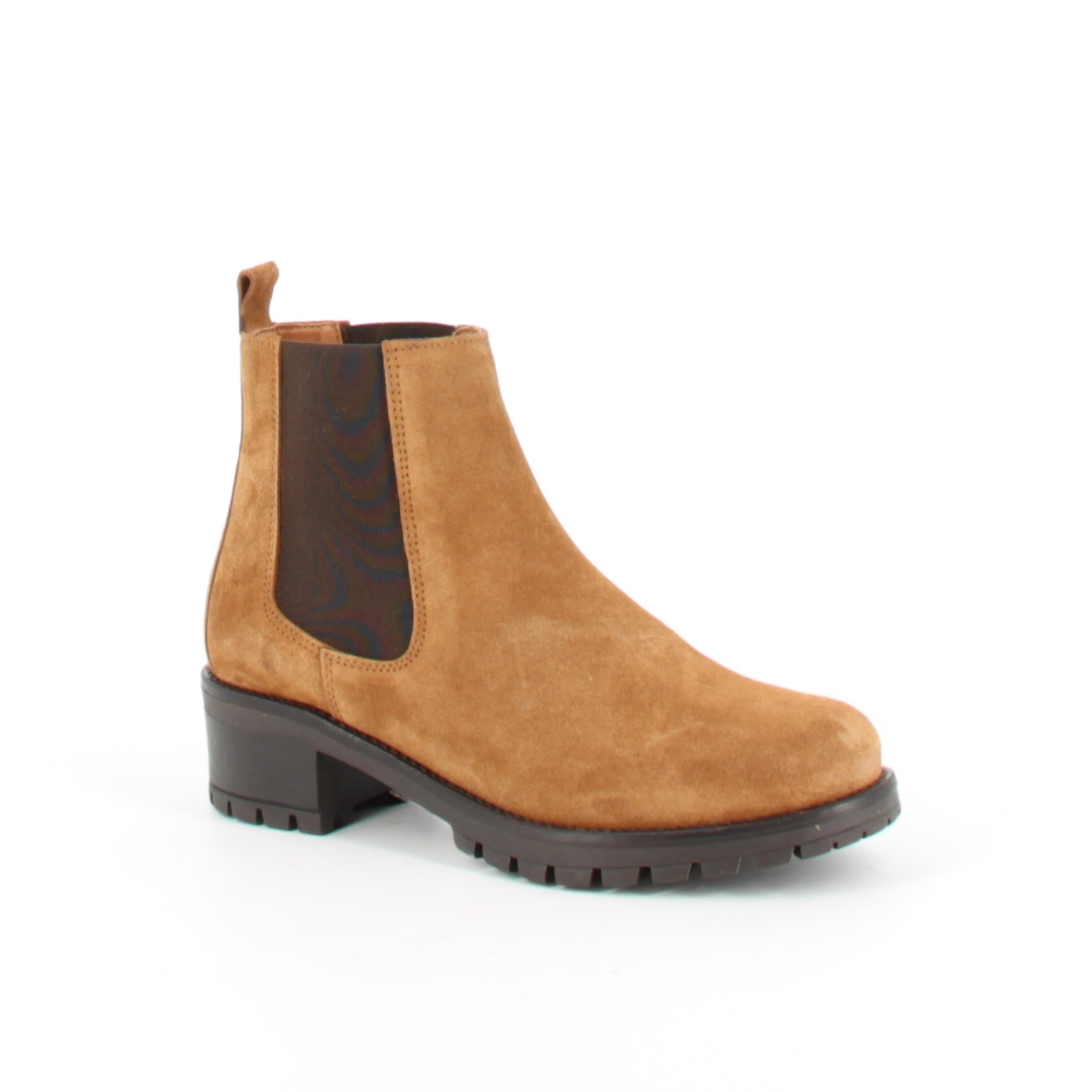 Boots en cuir Mistral Cognac