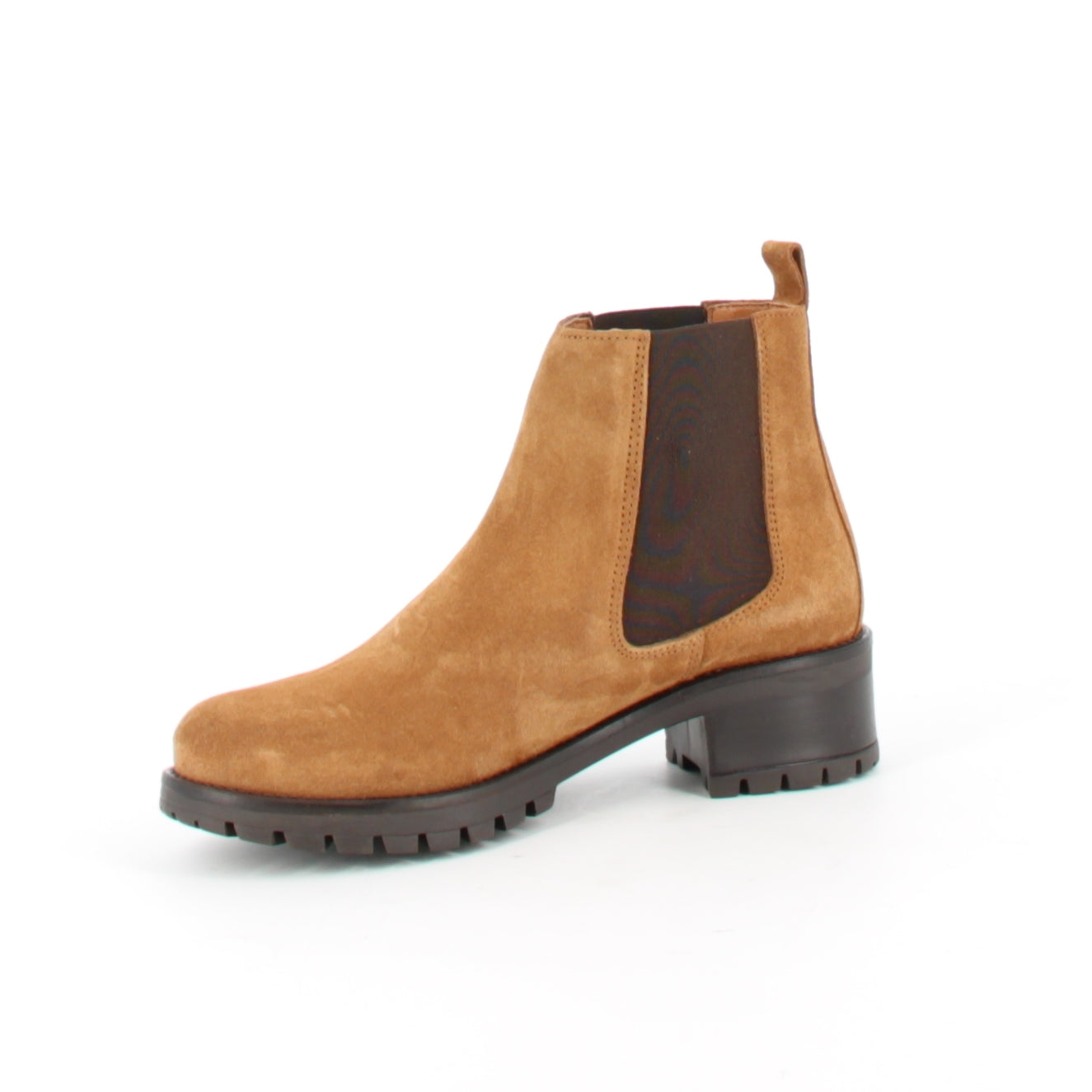 Boots en cuir Mistral Cognac