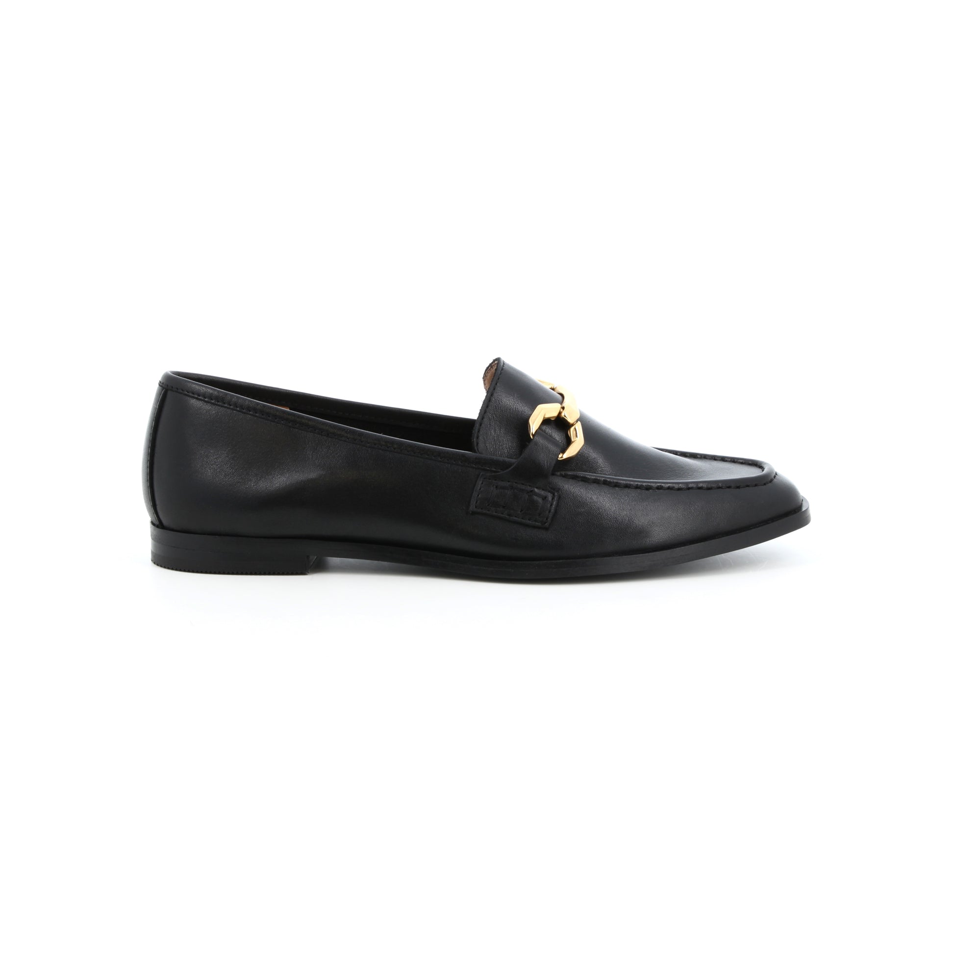 Mocassins en cuir Vague Noir