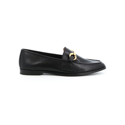 Mocassins en cuir Vague Noir