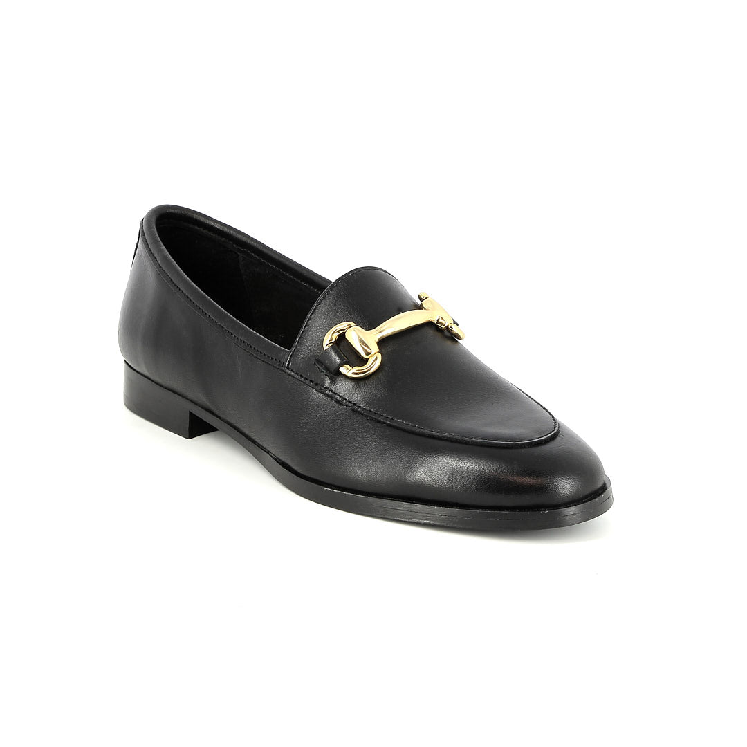 Mocassins en cuir Séduction Noir