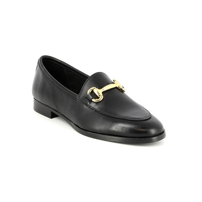 Mocassins en cuir Séduction Noir
