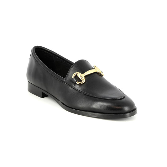 Mocassins en cuir Séduction Noir