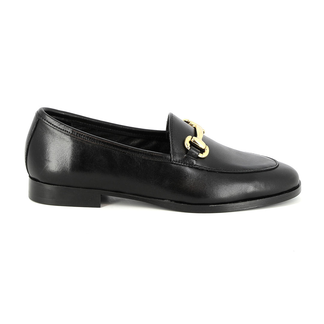 Mocassins en cuir Séduction Noir